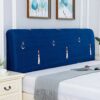 Zoey's store Nordic Style Stretch Back Cover for Headboards - Curved Leather Wood Protector Cover - 5ft x 2.6ft