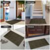Yimobra Durable Indoor Door Mats, Easy Clean Entrance Floor Rug, Water Absorption Welcome Mat for Outdoor Front Door, Resist Dirt, Patio, Busy Ar
