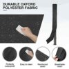 SUDIWEI Retractable Side Awning Cover Suitable for 71''*118''Retractable Privacy Screen Outdoor Rain and Snow Protection Patio Retractable Awning