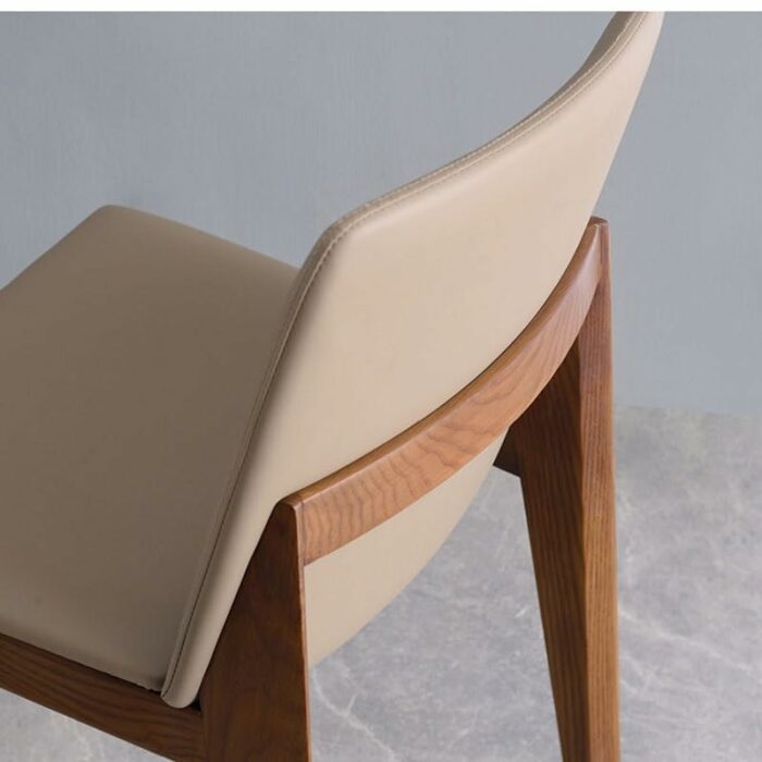 LXXSH Dresser Wooden Kitchen Dining Chair Bedroom Salon Ergonomic Office Dining Chair Home Furniture