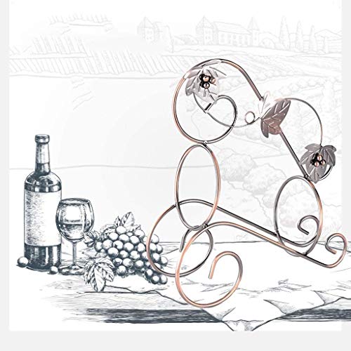 CZDYUF Wine Rack, European-style Minimalist Living Room Wine Rack Decoration Home Wine Rack