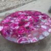 Gifts And Artefacts 48 x 48 Inches Handmade Dining Table Top for Home Furniture Decor Round Shape Pink Agate Stone Restaurant Table