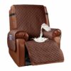 Granbest Waterproof Sofa Cover 3 Seater Non-Slip Sofa Slipcover with Elastic Straps, Washable Sofa Protector for Kids, Pets, Dogs, Cats Four Seas
