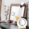 wlertcop Magnifying Mirror 10x Travel Magnifying Mirror Compact Mirror with Tweezer Cosmetic Mirror Magnified Makeup Mirror tweezer magnifying mi