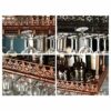 Ceiling Wine Rack Vintage Wrought Iron Multi-Function Living Room Display Wine Rack Household Goblet Glass Wine Cup Bracket - Restaurant Kitchen