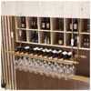 Stylish Simplicity Industrial Wine Glass Stylish Simplicity Frame Retro Iron Inverted High Glass Cup Holder Kitchen or Office Tableware Bottle Ho