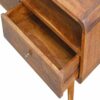 Artisan Furniture Media Unit, Wood, Chestnut, 90 x 35 x 47 cm