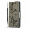 Xiaomi Redmi Note 12 4G Case, Wallet Flip Protective Cover Butterfly PU Leather Shockproof [Drop Protection] Bumper Skin Magnetic Kickstand Shell