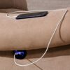 01 02 015 Electric Sofa Button, Easy To Use Sofa Hand Control Switch Lift Chair Button Waterproof with Dual USB for Home Theater Seating for Powe