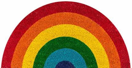Novogratz by Momeni Rugs Doormat, Synthetic, Multi Color, 1 ft 4 in x 2 ft 6 in