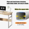 HDDFG Modern Fashion Computer Desk Office Computer Stand Desk Student Writing Study Desk 3 Drawer Learning Table Home Furniture Home Office Game