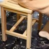 CHEWO Bath Stools,Bathroom Stool Solid Stool Elderly Pregnant Women Shower Stool Non-Slip Waterproof Bath Stool