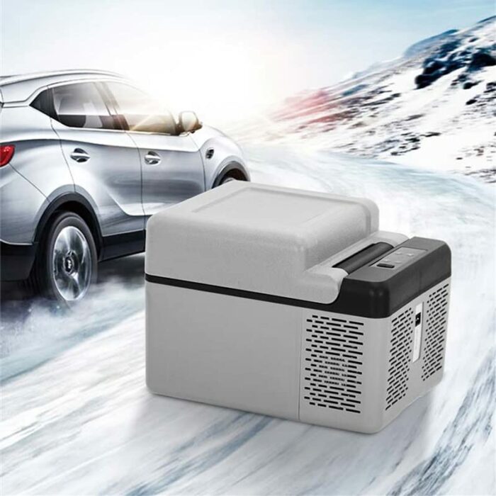 SDFGH Small Incubator with Compressor Portable Icebox Car Refrigerator Freezer Cooler Mini Fridge Truck Travel