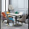 dining chair Kitchen Dining Room Furniture Chairs Modern PU Leather Dining Chairs Kitchen Living Room Chairs,High Back Soft Seat Side Chair with