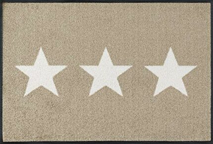 Wash&Dry Doormat, Acrylic, Beige, 50x75 cm