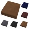 Kisbeibi Stretch Sofa Slipcover,Washable Couch Covers Seat Cushion Cover Replacement with Elastic Bottom Universal(Gray)