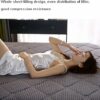 UE-MAOLU Foldable Floor Futon Mattress,Long Day Cotton Fill Single Double Roll Up Foldable Mattress, Portable Sleeping Mattress for Floor Guest B
