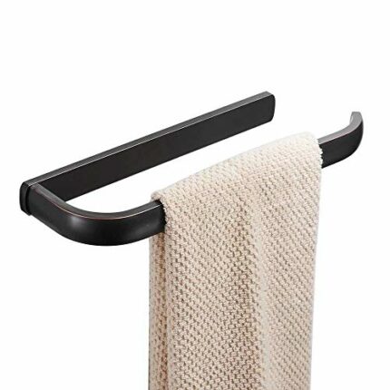 N/A Hand Towel Bar for Bathroom Oil Rubbed Holder Rustproof Wall Mounted Towel Rack Hanger Bathroom Hardware Accessories
