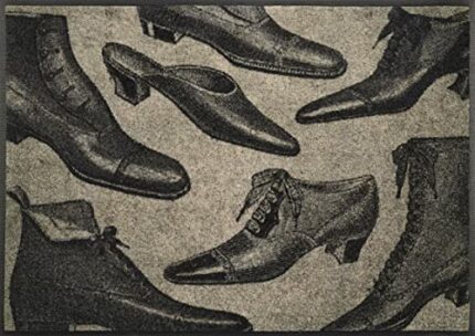 wash+dry Doormat All My Boots 60 x 85 cm, Washable Inside and Outside