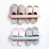 LIUZH Towel Holder Hook Towel Rail Shelf Tissue Paper Holder Toothbrush Holder Bathroom Shelf (Color : D, Size : 38 * 4cm)