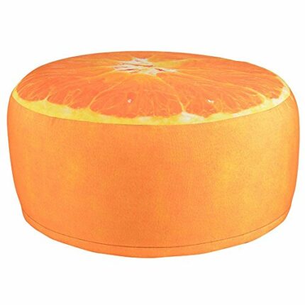 Fallen Fruits Gardenpoof, Vinyl, Orange, One Size