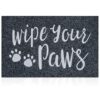 AAZZKANG Doormat Outdoor Entrance with Non Slip Rubber Backing Welcome Please Remove Your Shoes Mat Easy to Clean Indoor Door Mat for Entrance