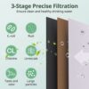 4 Pack Water Filter Cartridges Compatible with Tommee Tippee Perfect Prep™ Closer to Nature® Day & Night Machine