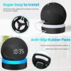 For Amazon Echo Dot 4 / Echo Dot 5 Holder with Luminescent Desktop Stand Accessories with Integrated Cable Management, No Screws Required, Speake