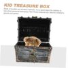 Zerodeko 1pc Box Pirate Box Plastic Playes Kids Treasure Chest Wooden Treasure Chest Box Girl Treasure Chest Metal Treasure Chest Jewelry Treasur