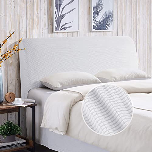 TAOCOCO Bed Headboard Cover, King Size Head Board Cover,Dustproof All-inclusive Elastic Headboard Protection cover, Spandex Jacquard Headboard Co