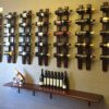 Wine rack Solid Wood Wine Rack Vintage Wine Rack Creative Shelf Wall-mounted Wine Rack Goblet Holder Wine Rack Glassware Rack Cup Holder
