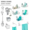 Static-Loc® Plus Towel Ring Osimo Towel Rail, No Drilling Required