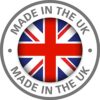 2 x Home Grey Memory Foam Garden Outdoor Chair Seat Pads Pillows Cushions 40x40x4cm Made in Cornwall.