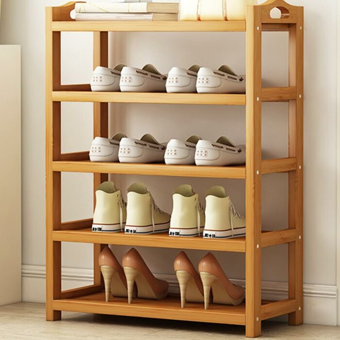 plplaaoo Shoe Rack,Shoe Racks Storage,Shoe Shelf, Bamboo Shoe Rack,Multi Layer Shoe Rack,Large Capacity Durable Shoe Storage Rack,for Bedroom,Dor