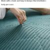 UE-MAOLU Foldable Floor Futon Mattress,Long Day Cotton Fill Single Double Roll Up Foldable Mattress, Portable Sleeping Mattress for Floor Guest B