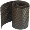 workingHOUSE Polyrattan Privacy Screen Strips for Double Bar Mesh Weatherproof Strips for Fence, Balcony and Terrace - Maintenance-Free and Easy