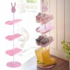 4 Tier Cute Shoe Rack for Kid's Shoes, 26.4inch, Baby Shoe Rack, Save Home Space, Storage Organizer Boys Girls, Cute Shapes of Rabbit/Panda, Soli