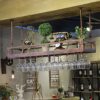 European Hanging Red Fashion Creative Wine Glass Rack Upside Down Wine Rack Bar Wrought Iron Goblet Rack Creative Wine Cabinet Decoration Hanger
