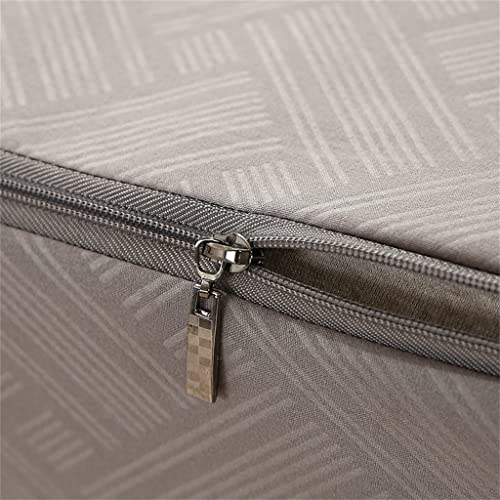 LIUZH Bed Hat Single-piece Bed Cover Latex Mattress Protection Bed Cover Zipper Bed Hat Pillowcase Three-piece Set (Color : D, Size : 150 * 200CM