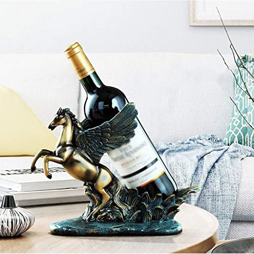 NEOCHY Wine Rack - Minimalist Wine Rack Decoration Creative Artwork Wine Cabinet Decorations
