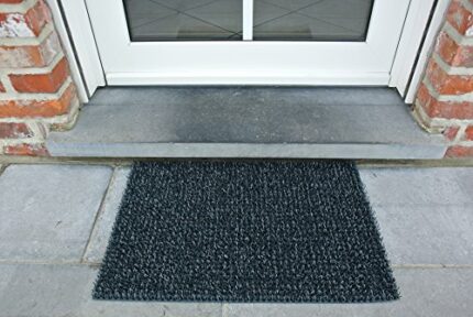AstroTurf 10187308FG 40 x 60 cm Classic High Performance Outdoor Scraper Doormat - Sliver Grey