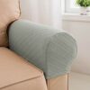 Arm Caps for Sofa,Armrest Covers,Polyester Armchair Arm Covers Stretch Sofa Arm Caps Armrest Covers for Chairs Furniture Protector Set Fits Squar