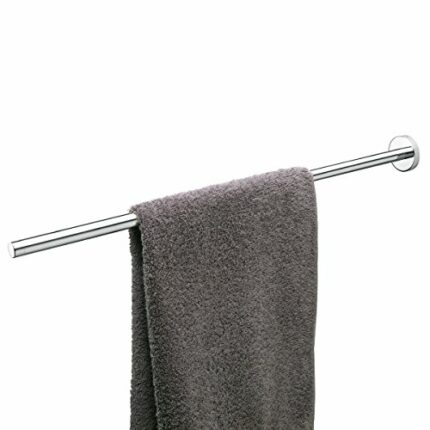 Tiger Boston Telescopic Towel Rail, Stainless Steel Polished, 5 x 5 x 35 cm