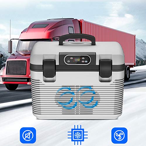 RJJ Vehicle-mounted Mini Refrigerator Small Student Dormitory Bedroom Rental Car Home Dual-use Insulin Refrigerator Box Portable Refrigeration Re