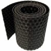 workingHOUSE Polyrattan Privacy Screen Strips for Double Bar Mesh Weatherproof Strips for Fence, Balcony and Terrace - Maintenance-Free and Easy