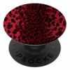 RICHMOND & FINCH PopSocket PopGrip, Universal Expanding Mobile Phone Stand and Grip for Phones and Tablets, Includes Swappable Top, Green Leopard