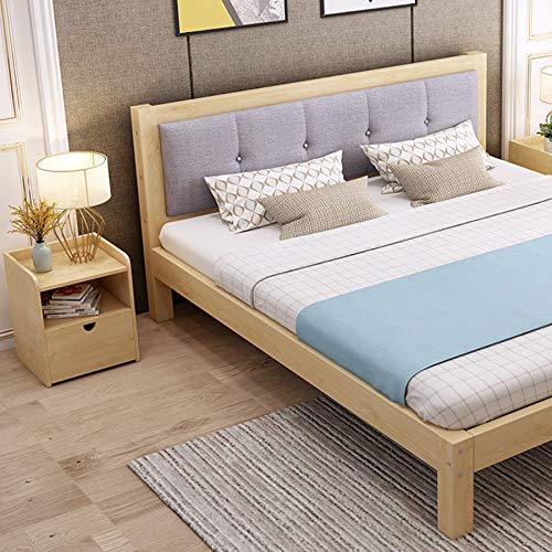 JYDQM Solid Wood Bedside Cabinet Simple Minimalist Bedroom Locker, Small Cabinet Rack, Bedside Table