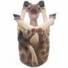 Drinking Giraffe Wine Bottle Holder Statue in African Jungle Safari Sculptures and Figurines Decor & Wildlife Animal Wine Racks and Stands Gifts
