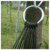 Trixes Survival Camping Hammock for Army Travel Mini Nylon Survival Relax Sleeping Garden