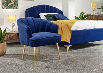 GFW Chair, Metal, Royal Blue, One Size